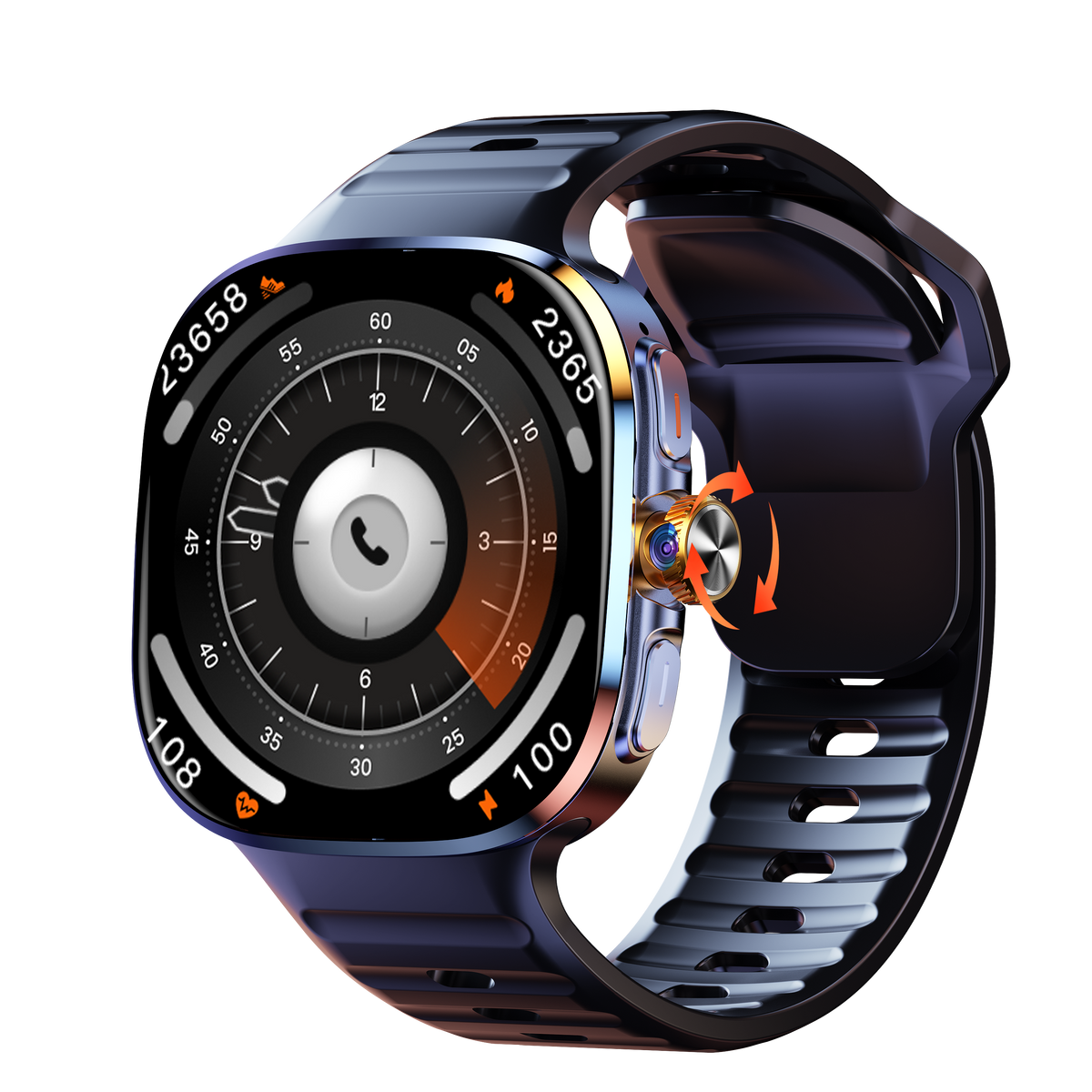 Rogbid Model S- 4G Android Smartwatch with Smart AI Features