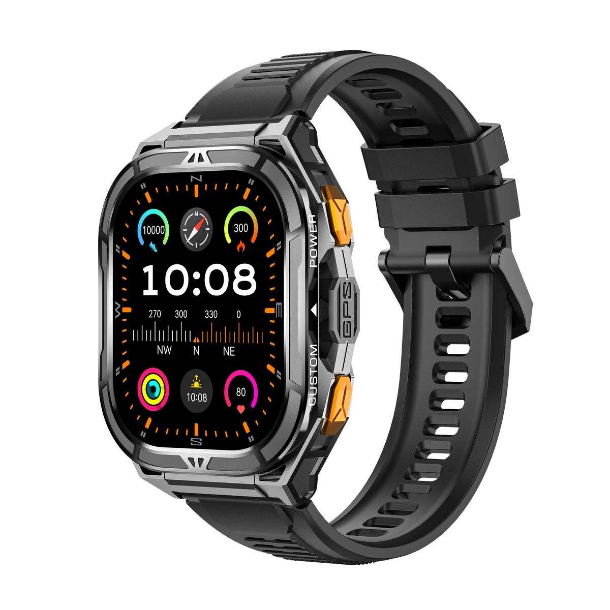 Rogbid Apex X5- Dual-frequency 6-satellite GPS smartwatch