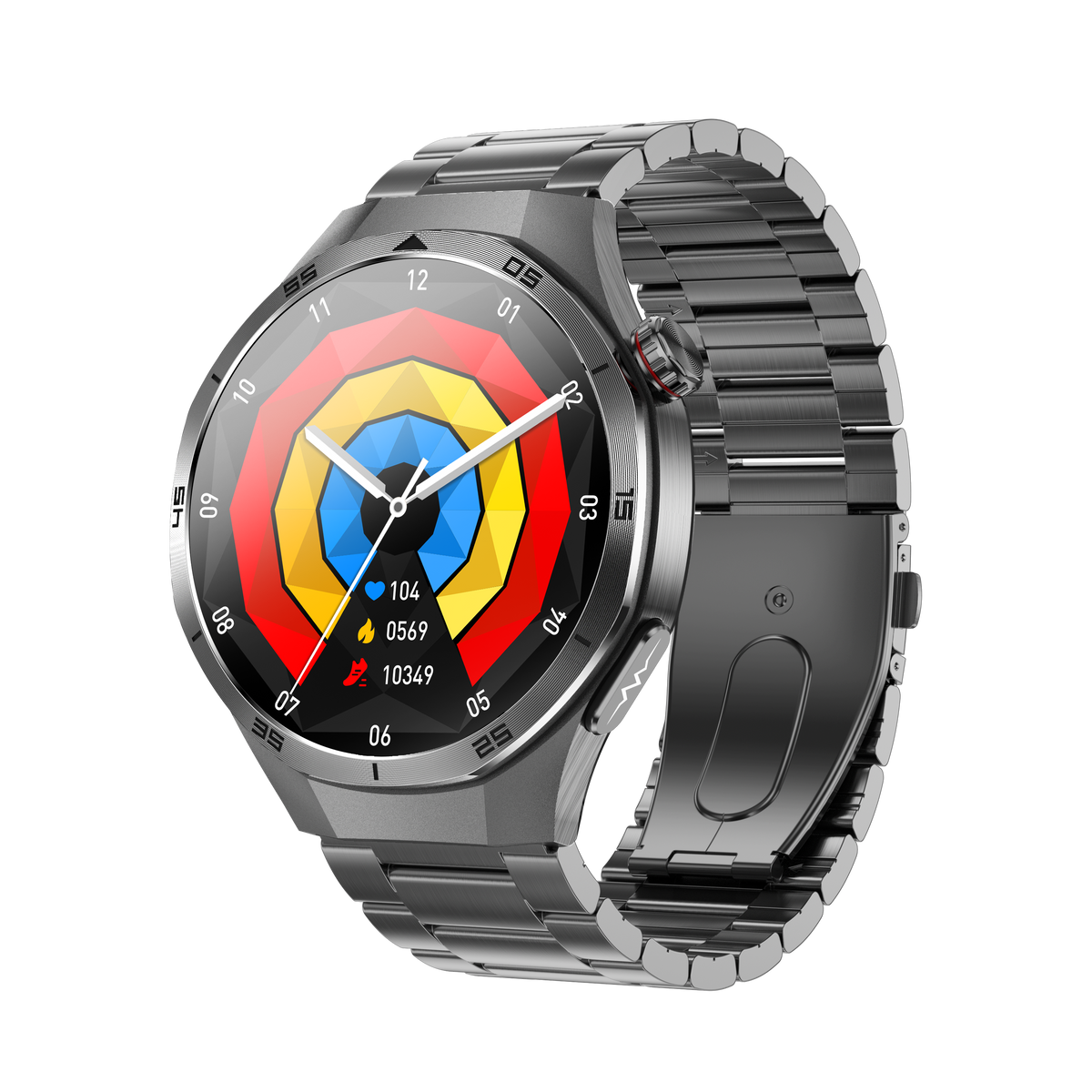 Rowatch 10- ECG and Blood Sugar Monitoring Smartwatch