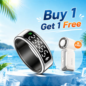 Rogbid SR15 Ultra- The First Smart Ring with Display, Vibration Alerts and Health Monitoring