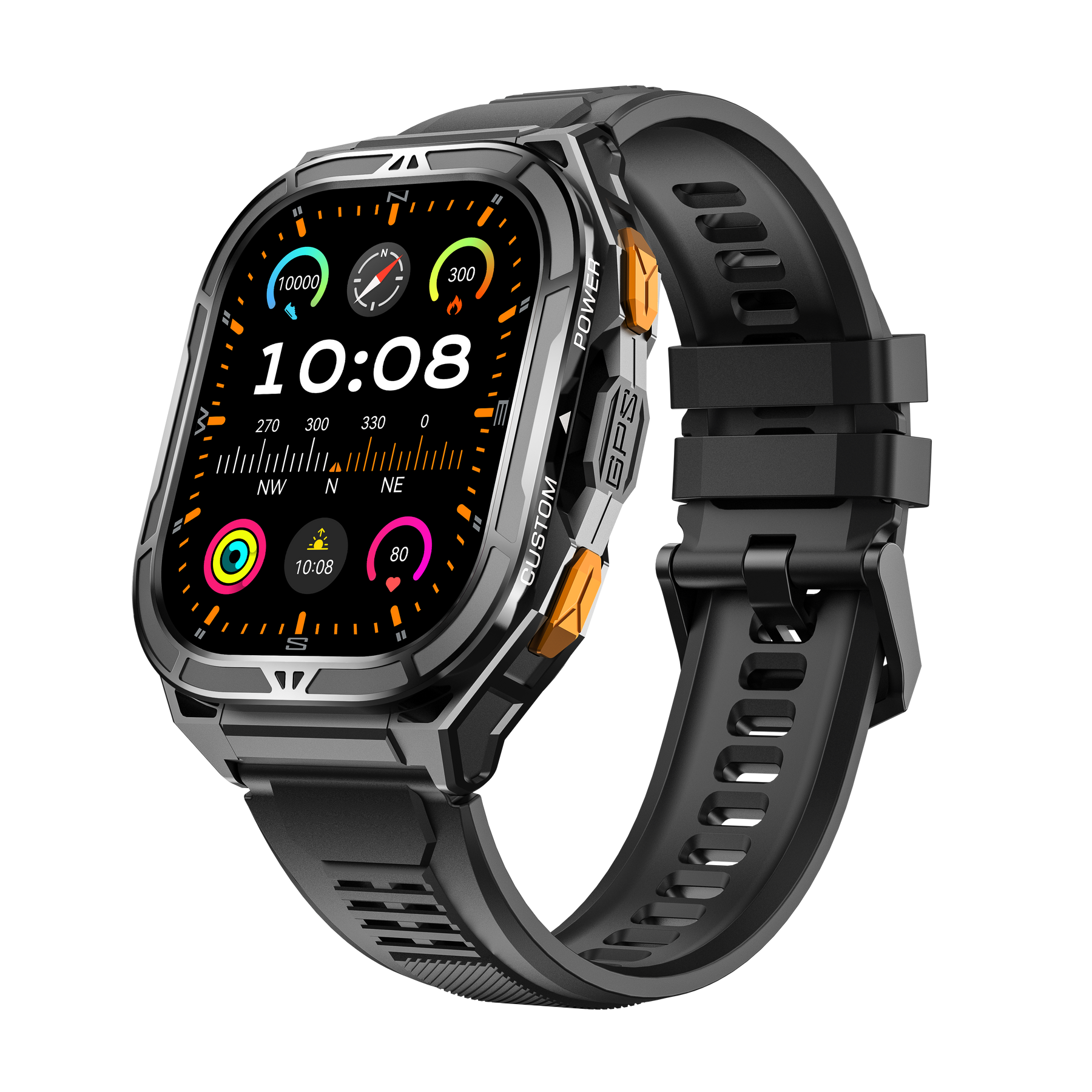 Rogbid Apex X5- Dual-frequency 6-satellite GPS smartwatch