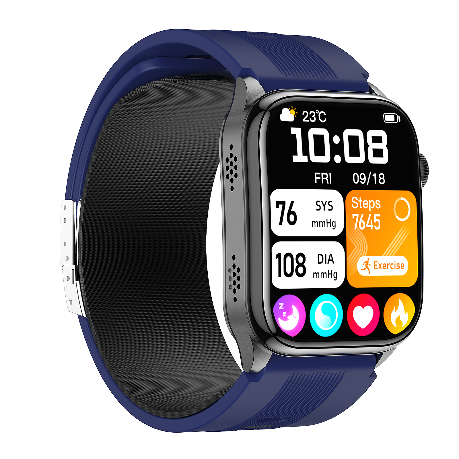 Rogbid Rowatch D2- Advanced Blood Pressure Smartwatch