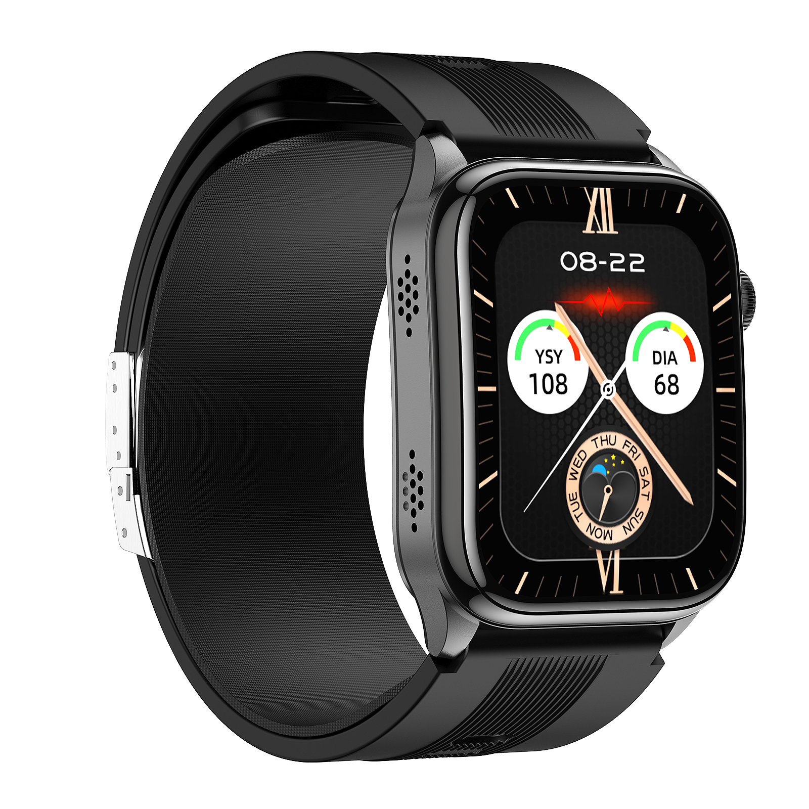 Rogbid Rowatch D2- Advanced Blood Pressure Smartwatch