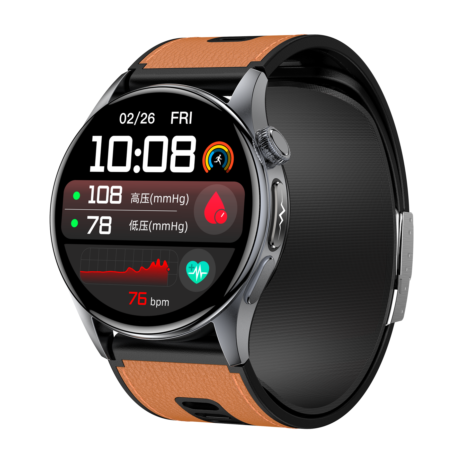 Rogbid Rowatch D3-High-Precision Blood Pressure Smartwatch