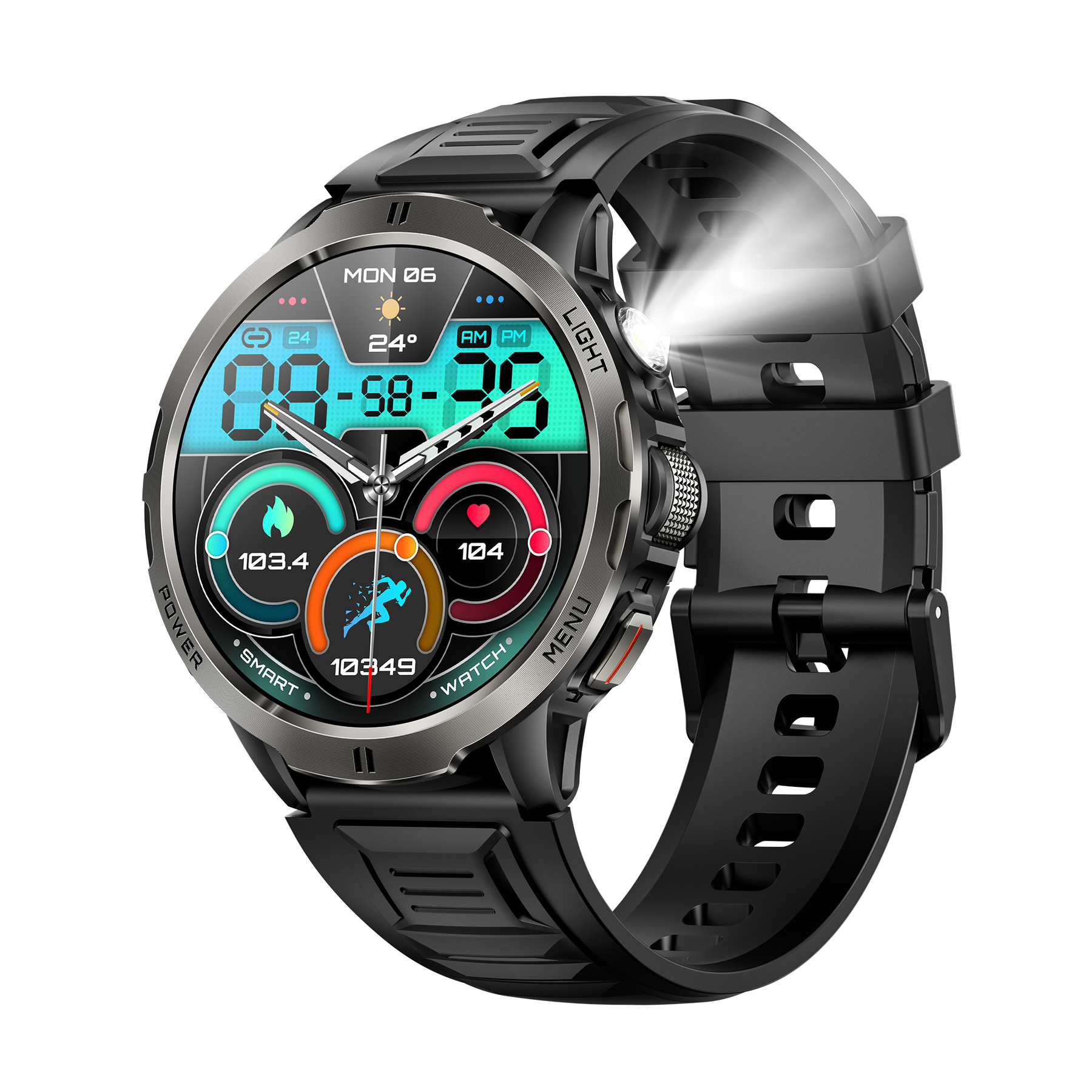 Rogbid SpinR- Large 1.7-inch Screen & Optical Scroll Wheel with 1100mAh Battery