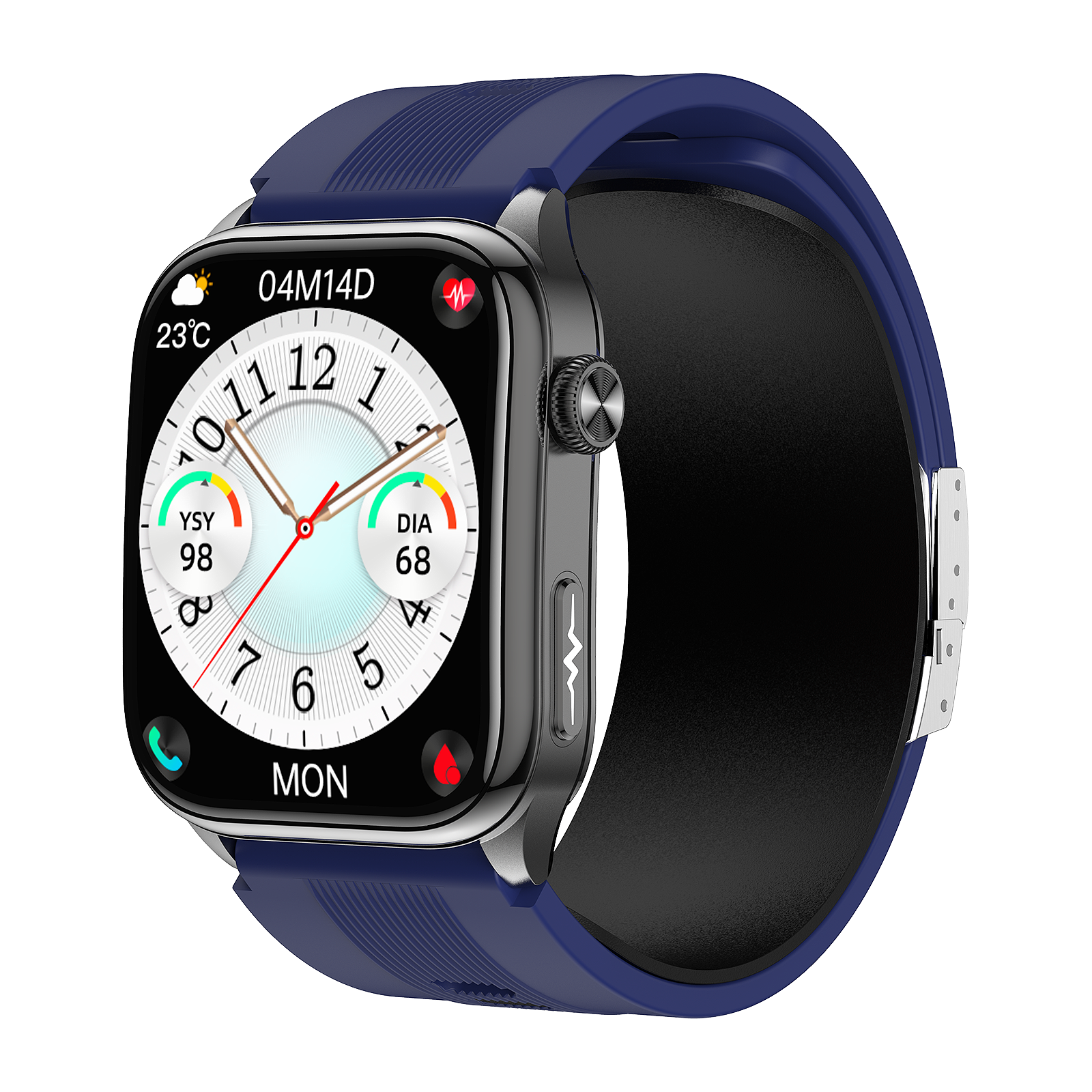Rogbid Rowatch D2- Advanced Blood Pressure Smartwatch