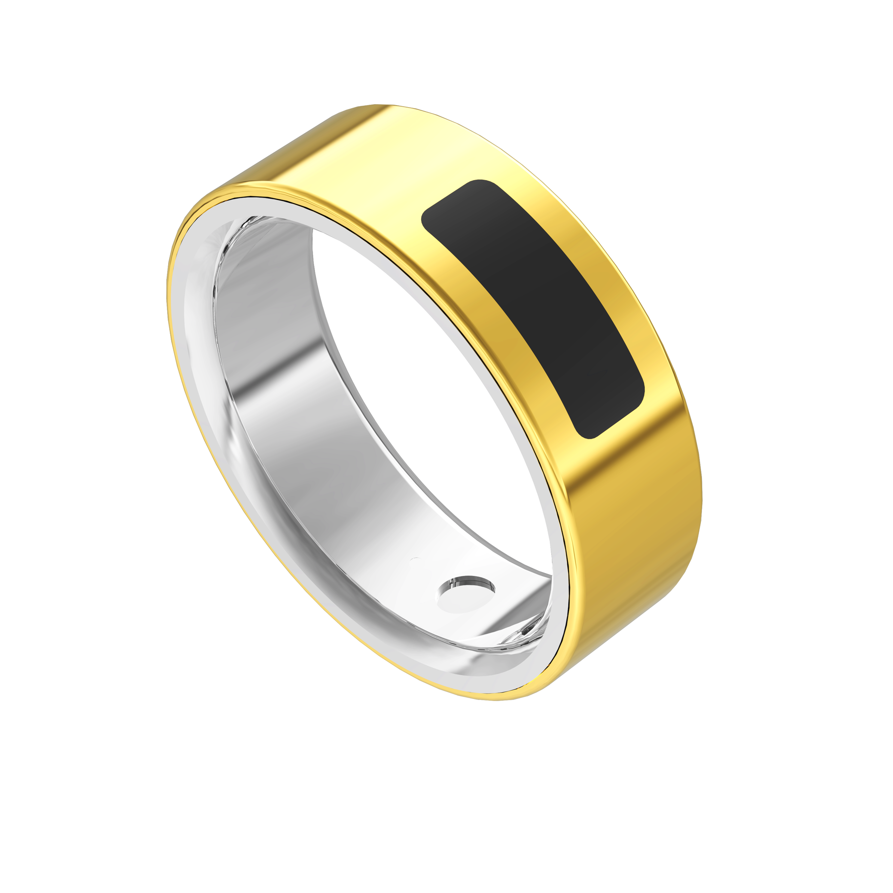 Rogbid SR10 Smart Ring with a vibration feature and a touch area Aura Gold / 8 Rogbid SR10 Smart Ring with a vibration feature and a touch area Aura Gold / 8