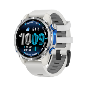 Rogbid Apex HD GPS Smartwatch- Military-Grade Durability, 5ATM Waterproof & 500mAh Long-Lasting Battery