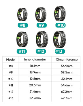 Rogbid SR09- Health Smart Ring with sleep monitor