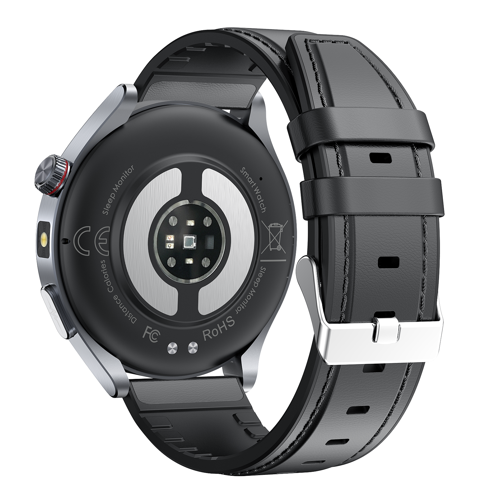 Rogbid Rowatch 11S- ECG Smartwatch with LED Flashlight