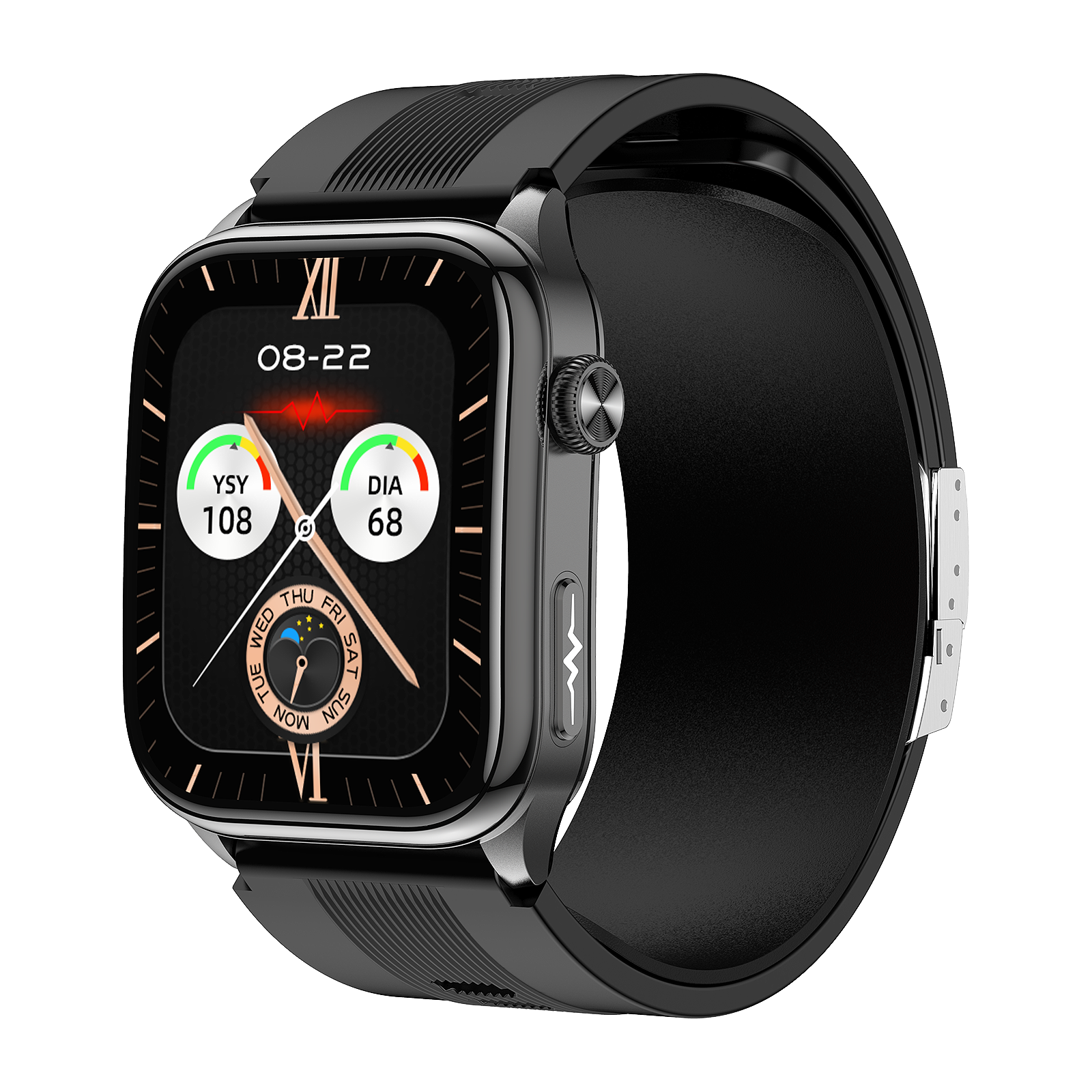Rogbid Rowatch D2- Advanced Blood Pressure Smartwatch