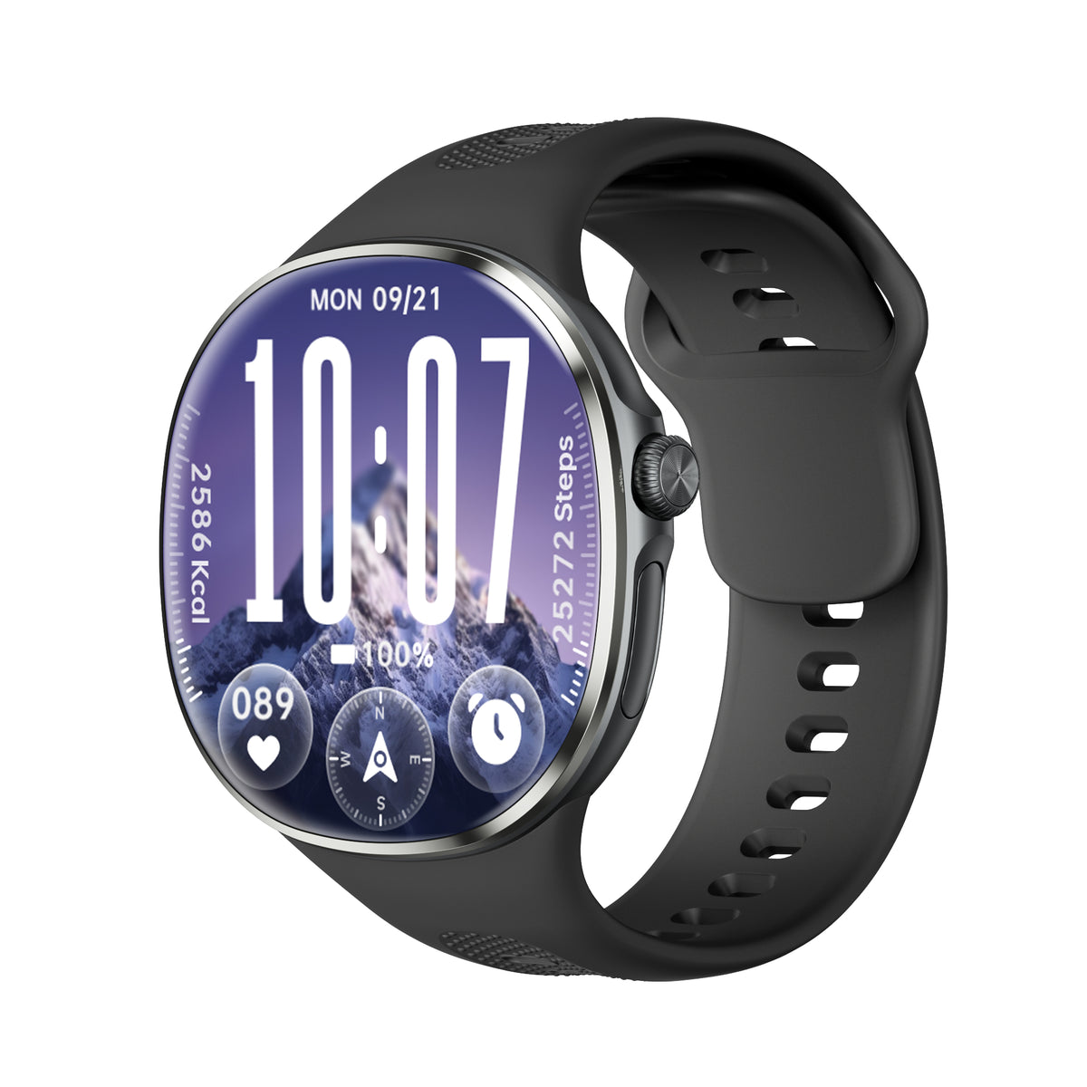 Rogbid Model R5 G Android Smartwatch, 2.4-Inch AMOLED Screen, W527 Chip, Standalone SIM Connectivity and HD Camera