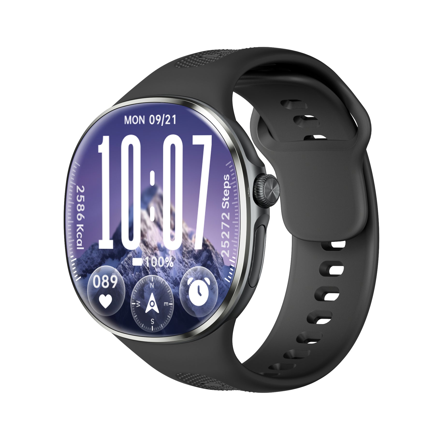 Rogbid Model R5 G Android Smartwatch, 2.4-Inch AMOLED Screen, W527 Chip, Standalone SIM Connectivity and HD Camera