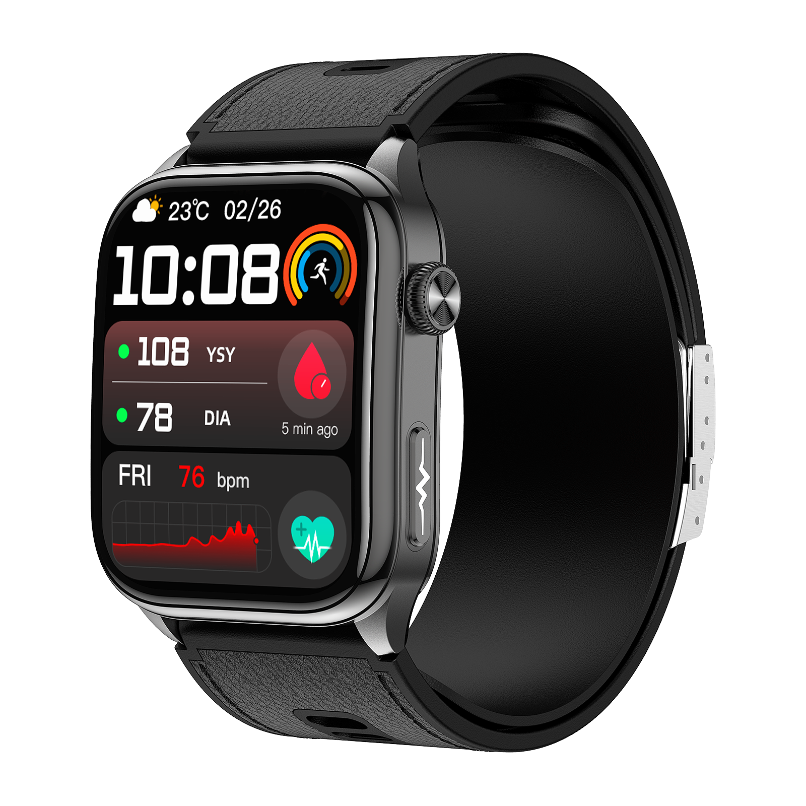 Rogbid Rowatch D2- Advanced Blood Pressure Smartwatch