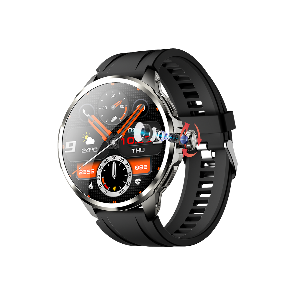 Model R2 Ultra- 4G Android Smart Watch with SIM Card, Camera & GPS