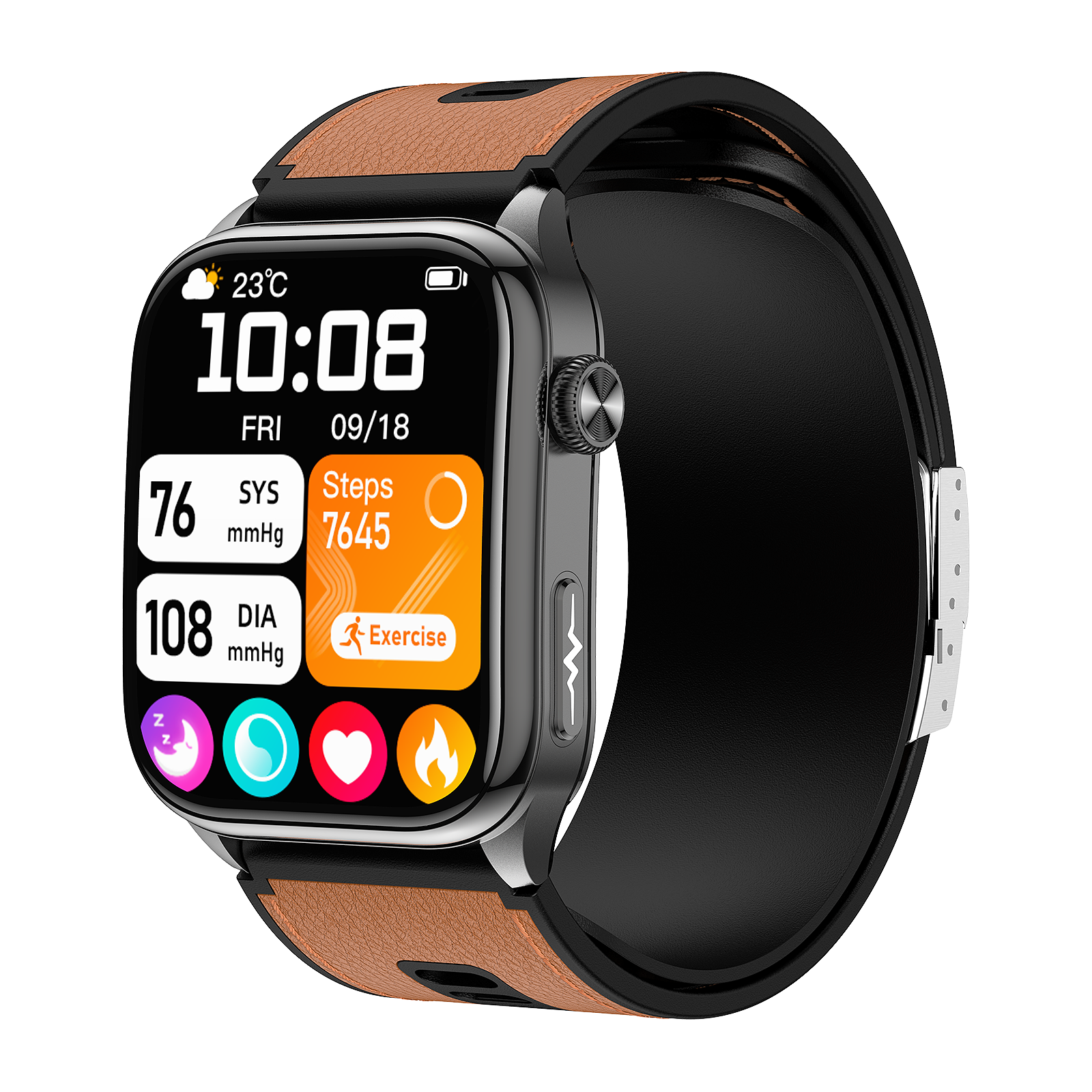Rogbid Rowatch D2- Advanced Blood Pressure Smartwatch