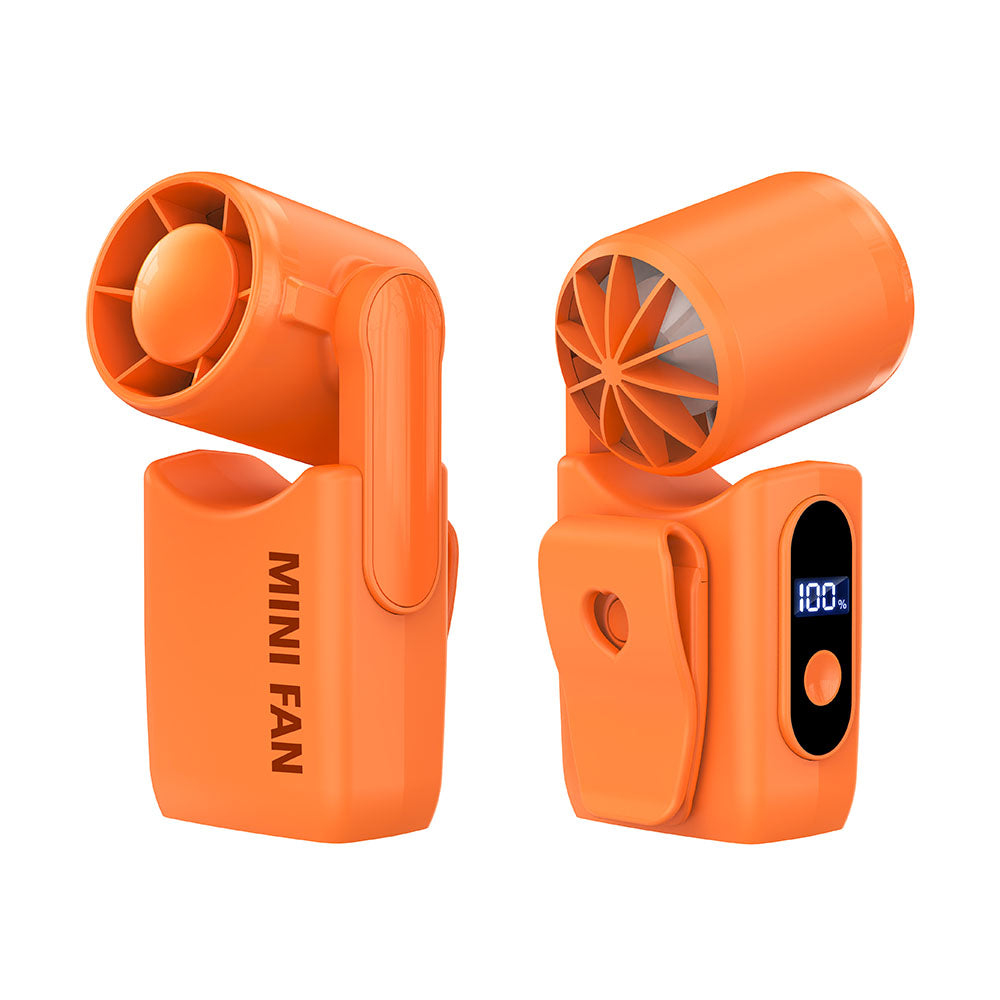 Rogbid Mini Handheld Portable Fan with Clip – Ultra-Long Battery Life