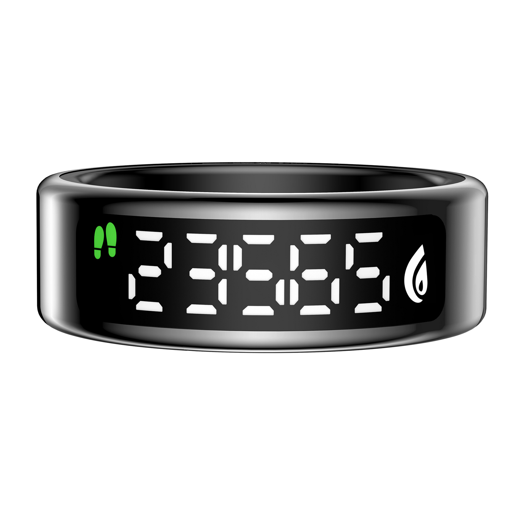 Rogbid SR15 Ultra- The First Smart Ring with Display, Vibration Alerts and Health Monitoring