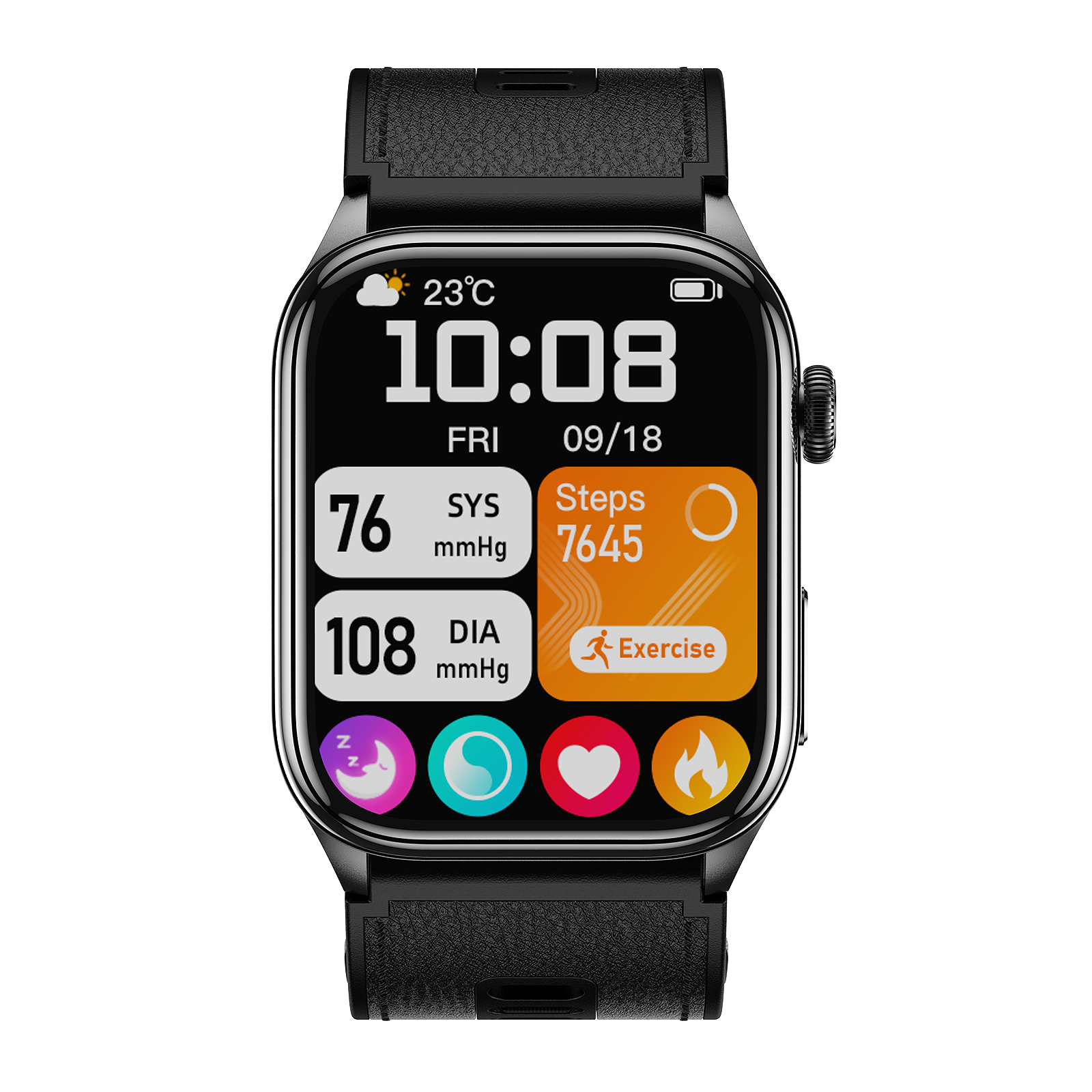 Rogbid Rowatch D2- Advanced Blood Pressure Smartwatch