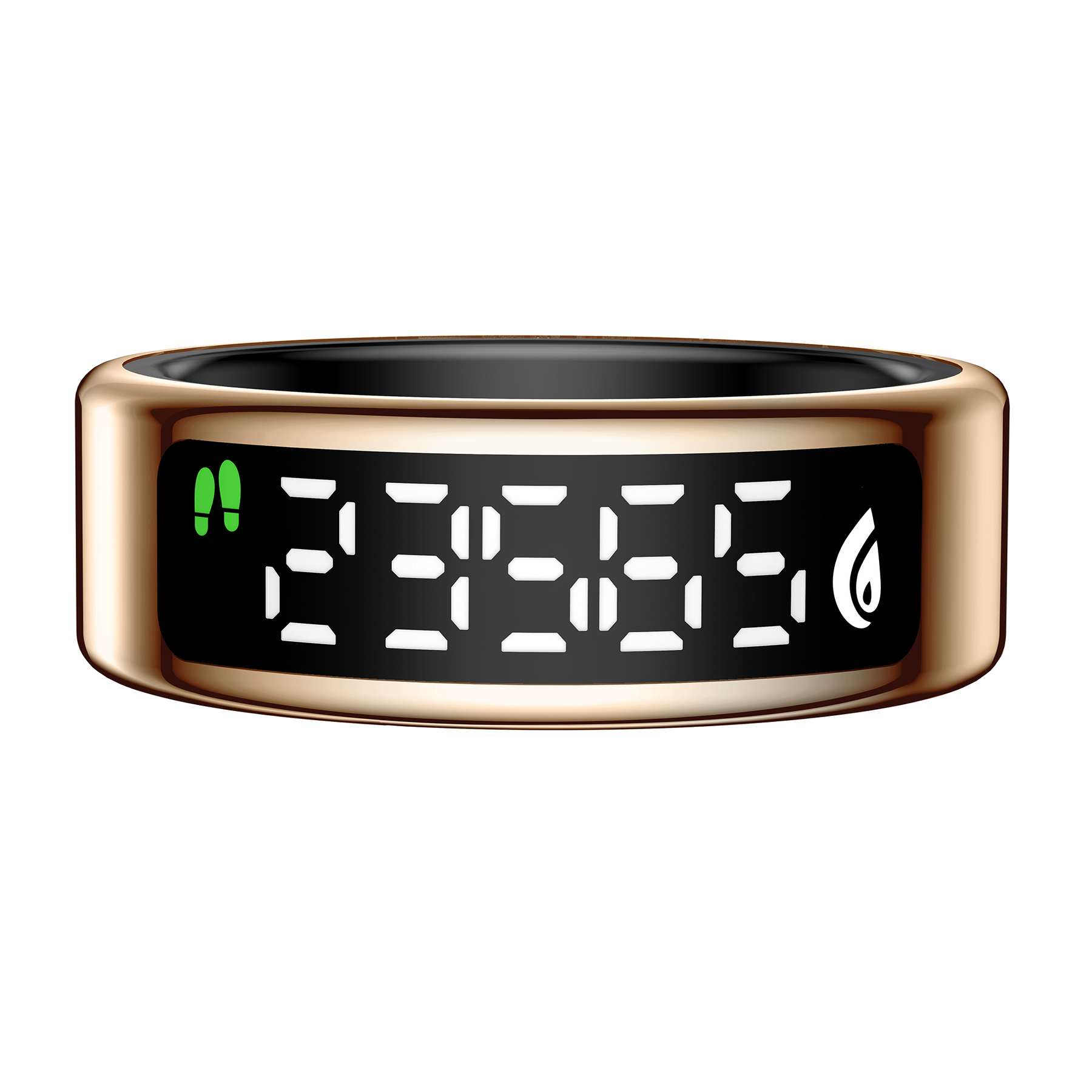Rogbid SR15 Ultra- The First Smart Ring with Display, Vibration Alerts and Health Monitoring