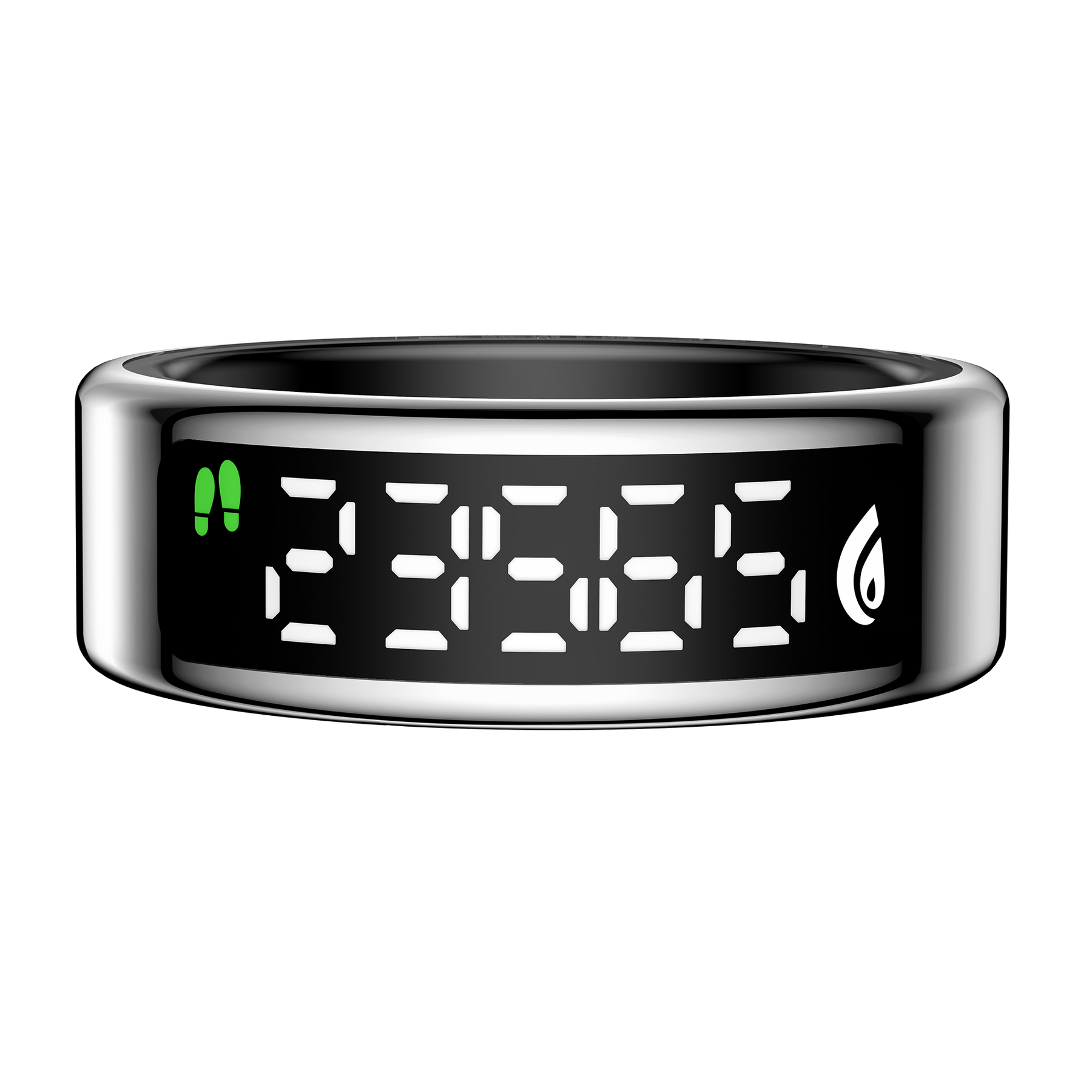 Rogbid SR15 Ultra- The First Smart Ring with Display, Vibration Alerts and Health Monitoring