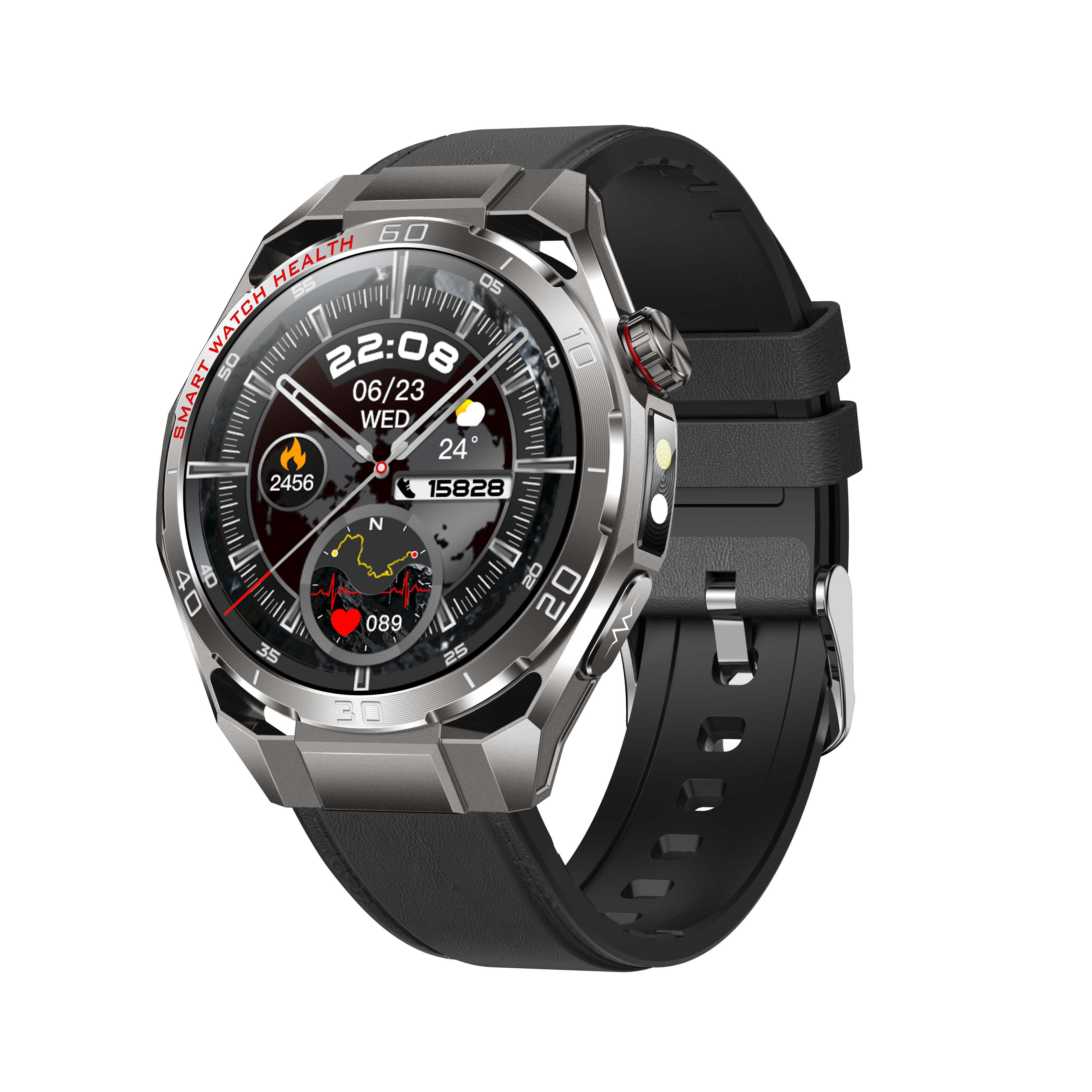 Rowatch 12 ECG | Comprehensive Health Tracking Smart Watch