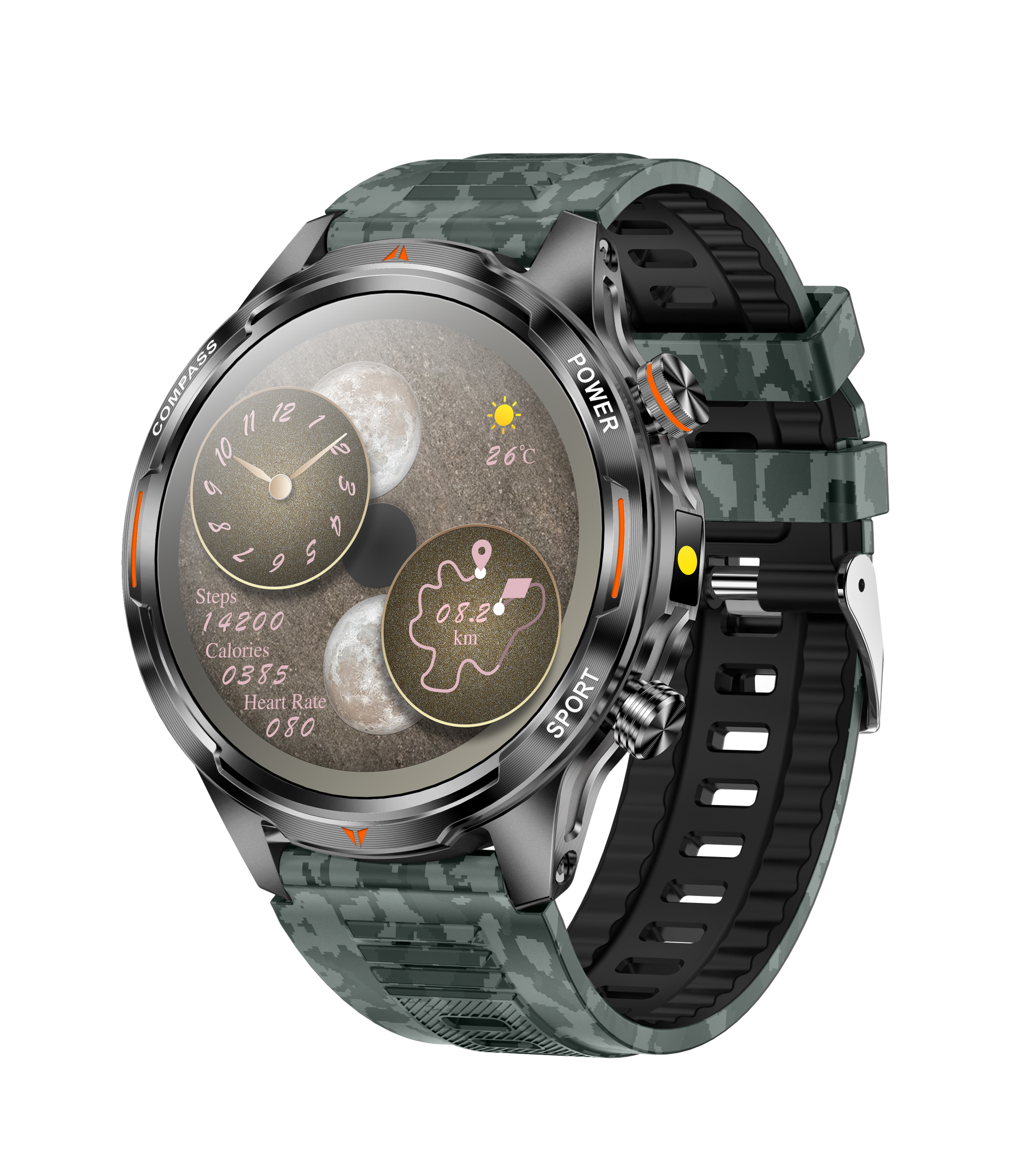 Rogbid Enduro- 1100mAh Long-Lasting Battery Smartwatch