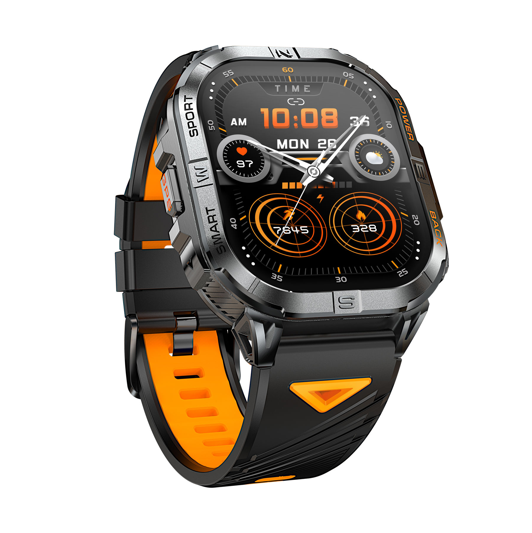 Rogbid Apex K- Dual-Band GPS Military-Grade Smartwatch
