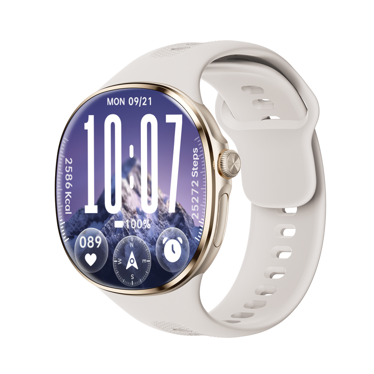 Rogbid Model R5 G Android Smartwatch, 2.4-Inch AMOLED Screen, W527 Chip, Standalone SIM Connectivity and HD Camera