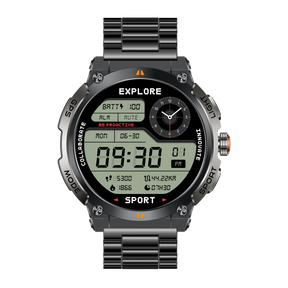 Rogbid Apex A- Rugged Dual-Band GPS Smartwatch with 6-Satellite Positioning