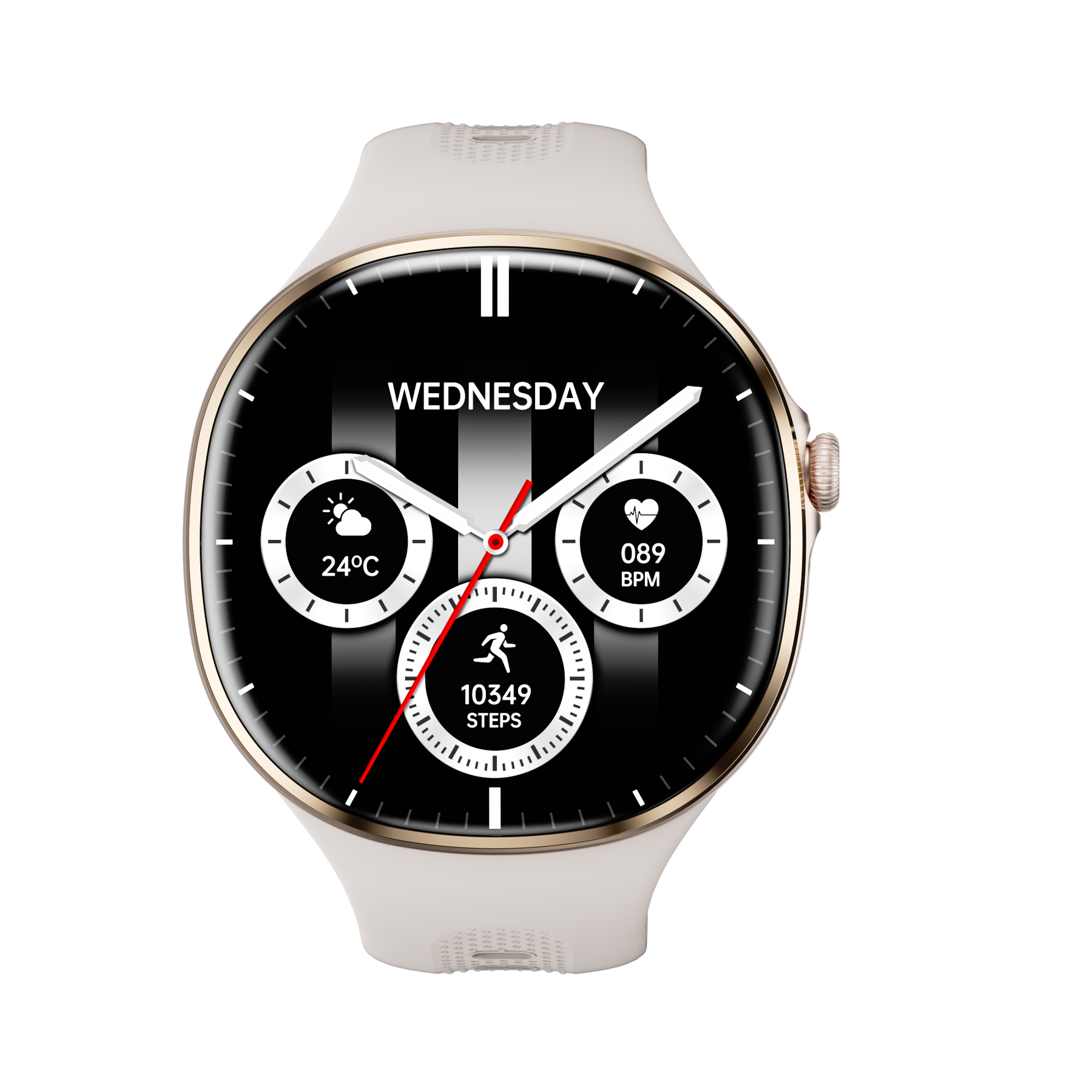 Rogbid Model R5 G Android Smartwatch, 2.4-Inch AMOLED Screen, W527 Chip, Standalone SIM Connectivity and HD Camera