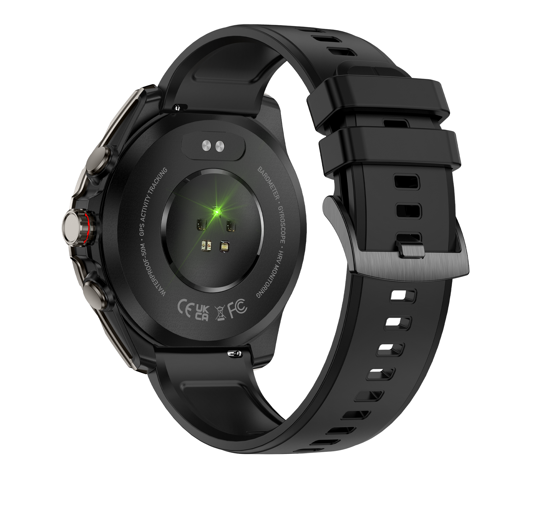 Rogbid Apex FT Dual Band GPS Smartwatch with LED Flashlight