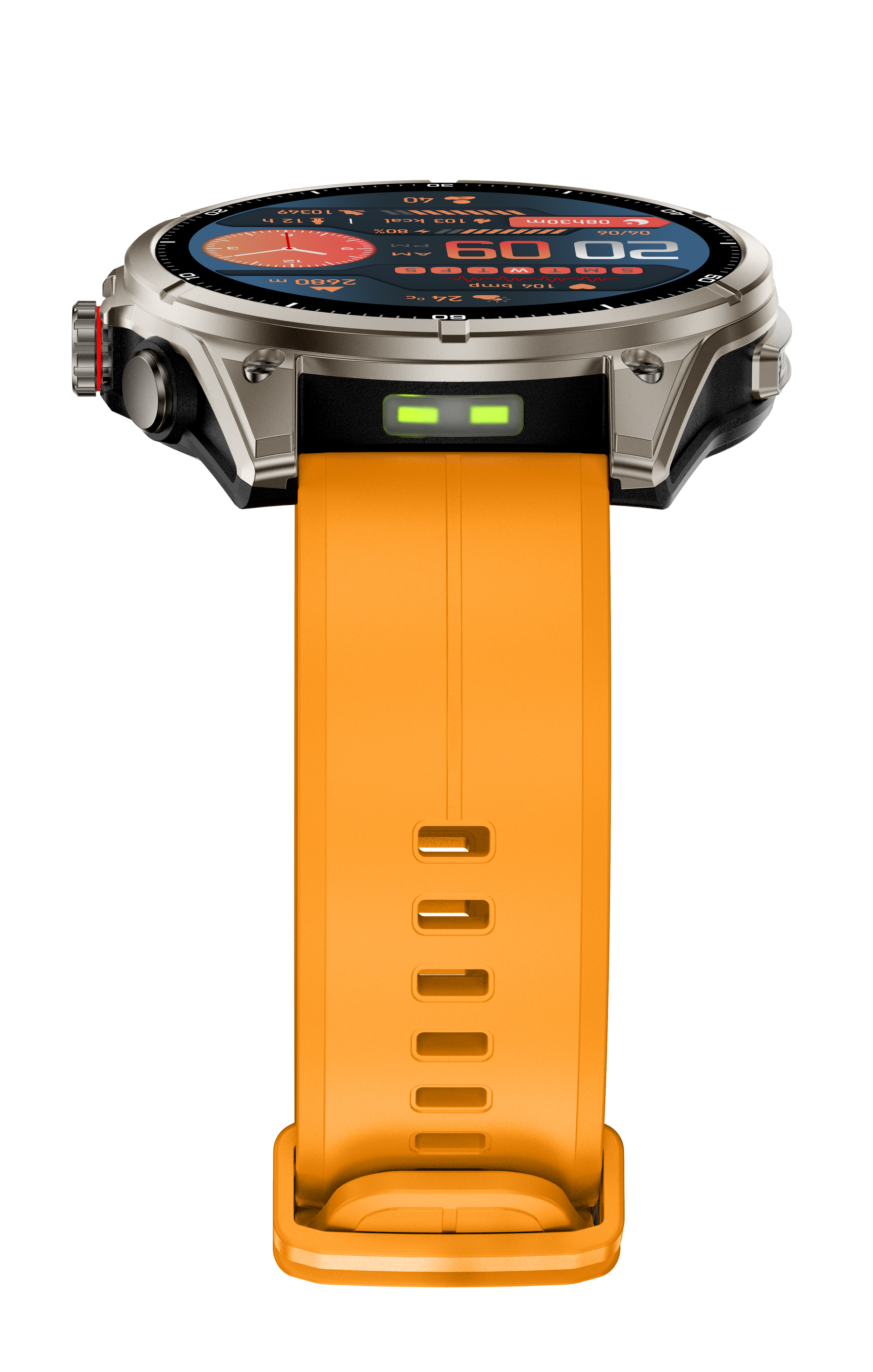 Rogbid Apex FT Dual Band GPS Smartwatch with LED Flashlight