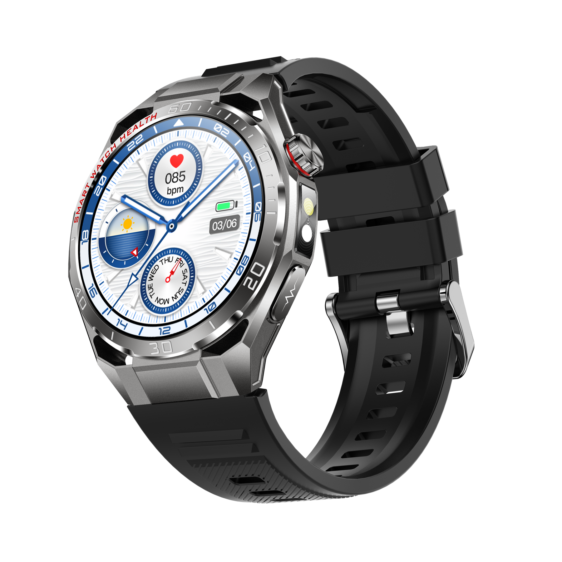 Rowatch 12 ECG | Comprehensive Health Tracking Smart Watch