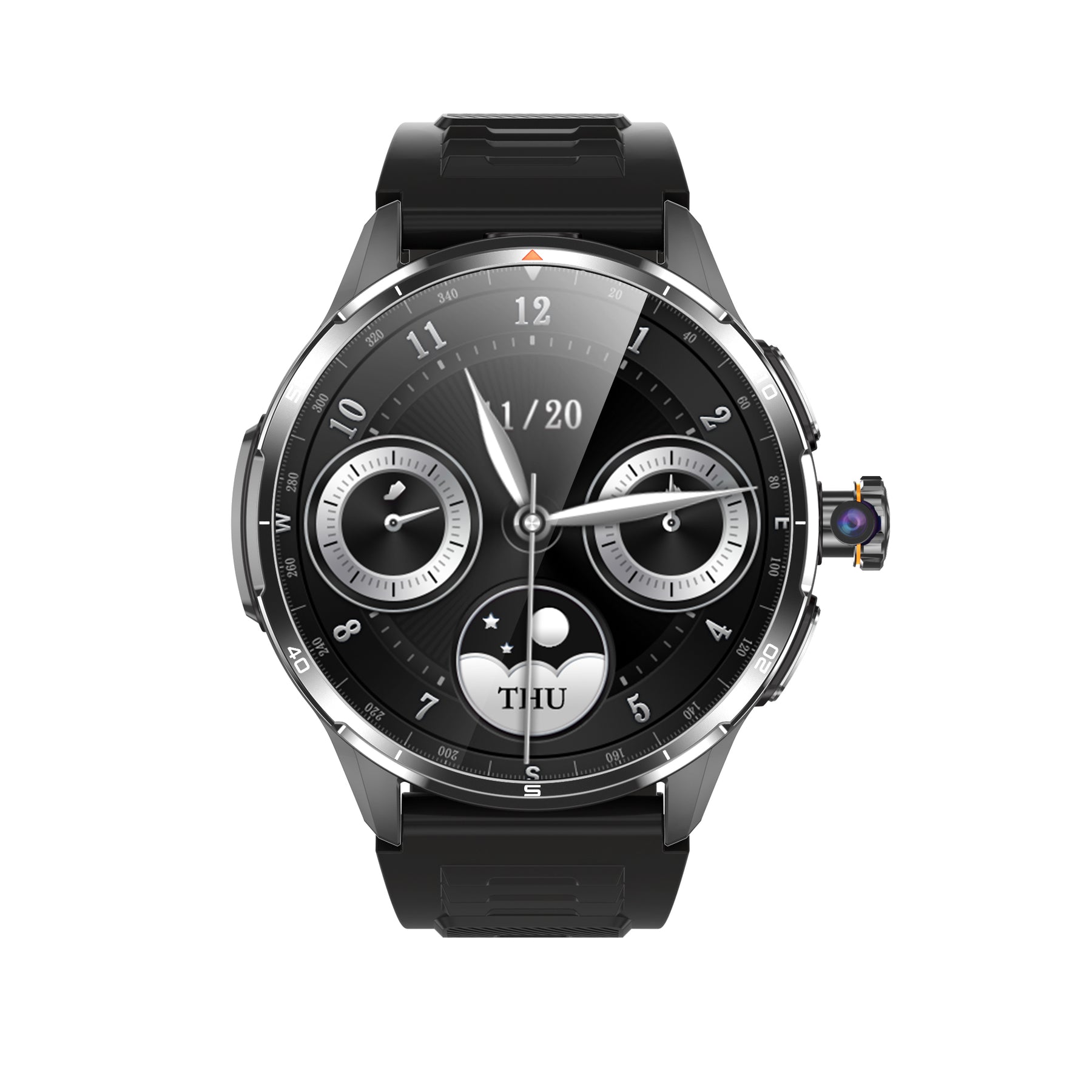 Rogbid Model R3T-4G Android Smartwatch with GPS, WiFi, Bluetooth, Apps & Calls