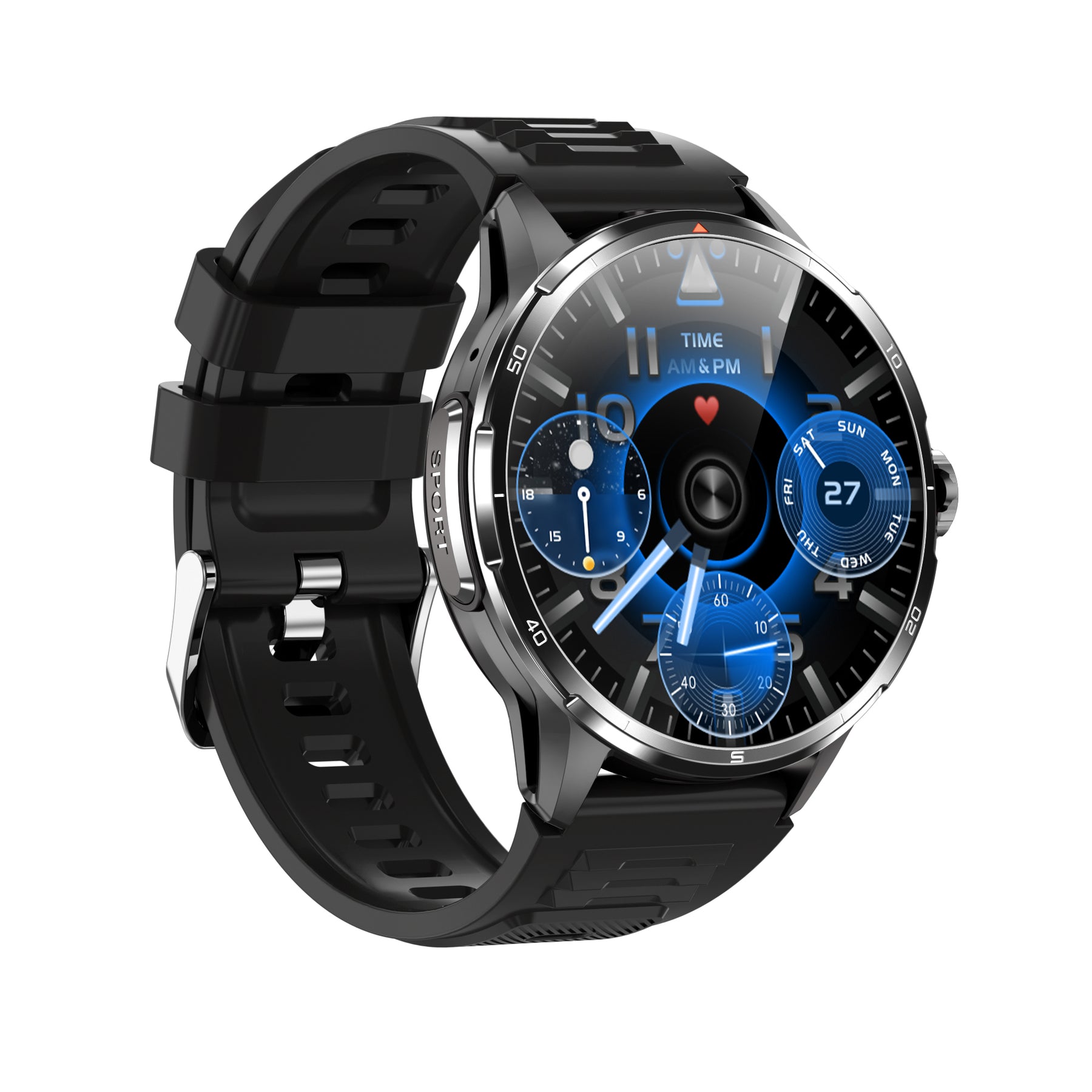 Rogbid Model R3T-4G Android Smartwatch with GPS, WiFi, Bluetooth, Apps & Calls
