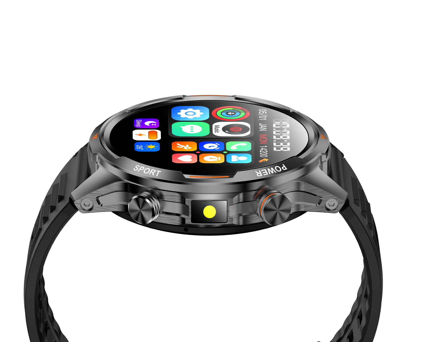 Rogbid Enduro- 1100mAh Long-Lasting Battery Smartwatch