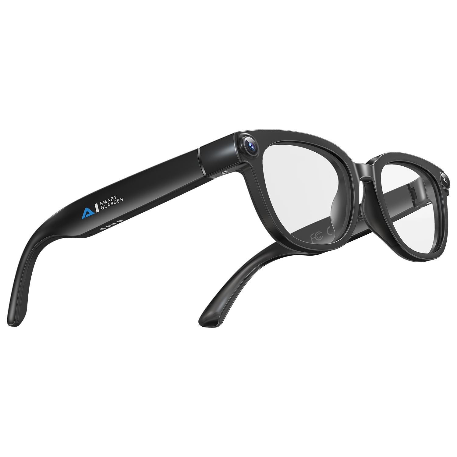 Rogbid VisionPro AI Smart Glasses with 13MP HD Camera, Advanced AI Model, and Extended Battery Life