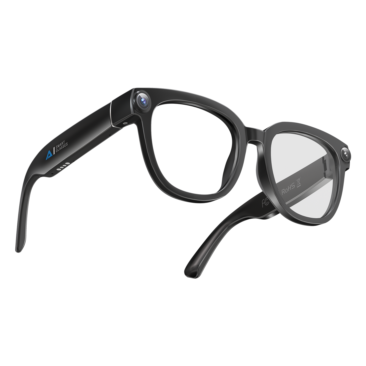 Rogbid VisionPro AI Smart Glasses with 13MP HD Camera, Advanced AI Model, and Extended Battery Life