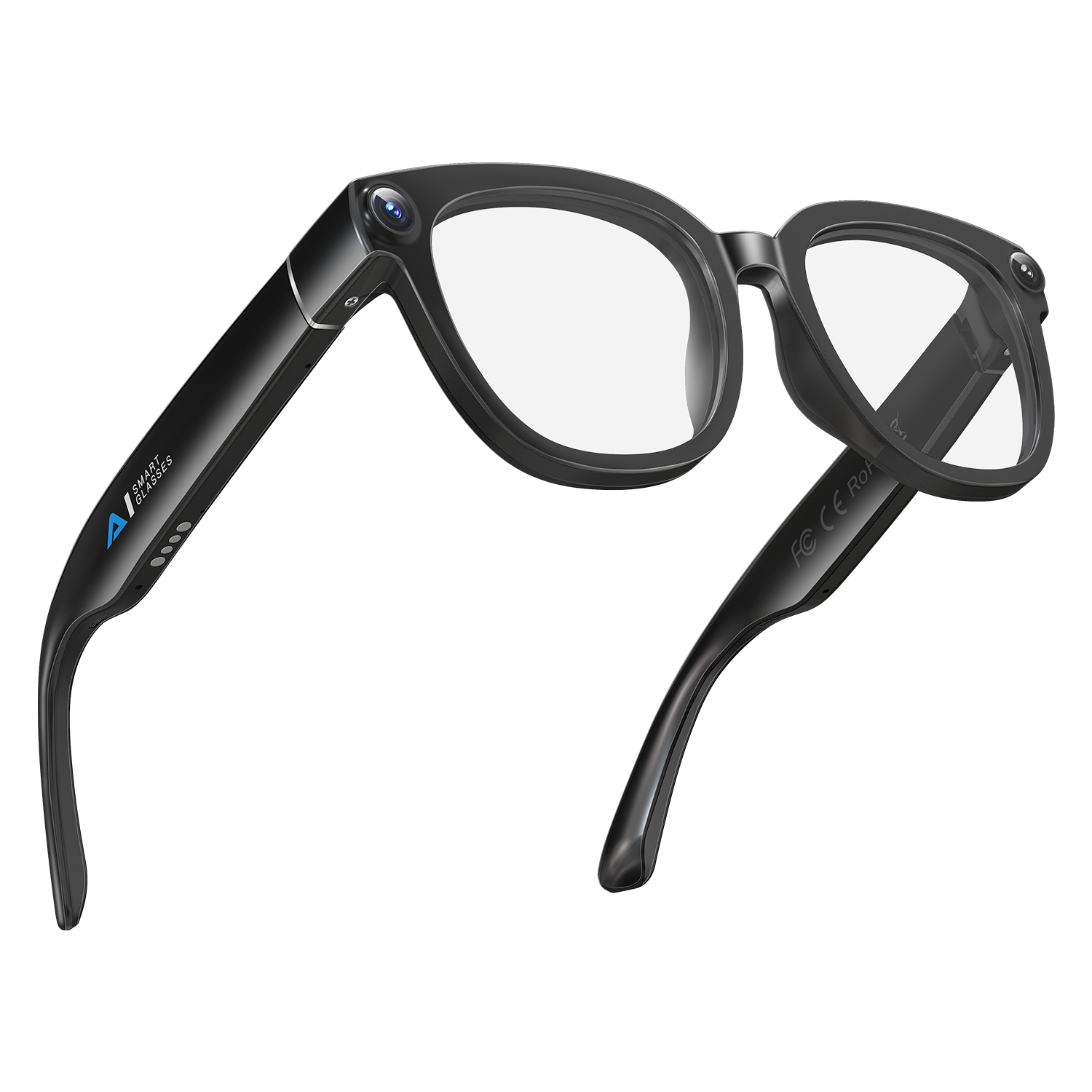 Rogbid VisionPro AI Smart Glasses with 13MP HD Camera, Advanced AI Model, and Extended Battery Life