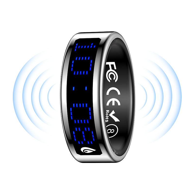 Rogbid SR16 Ultra- Smart Ring with a Screen, Call Display & Vibration Alerts