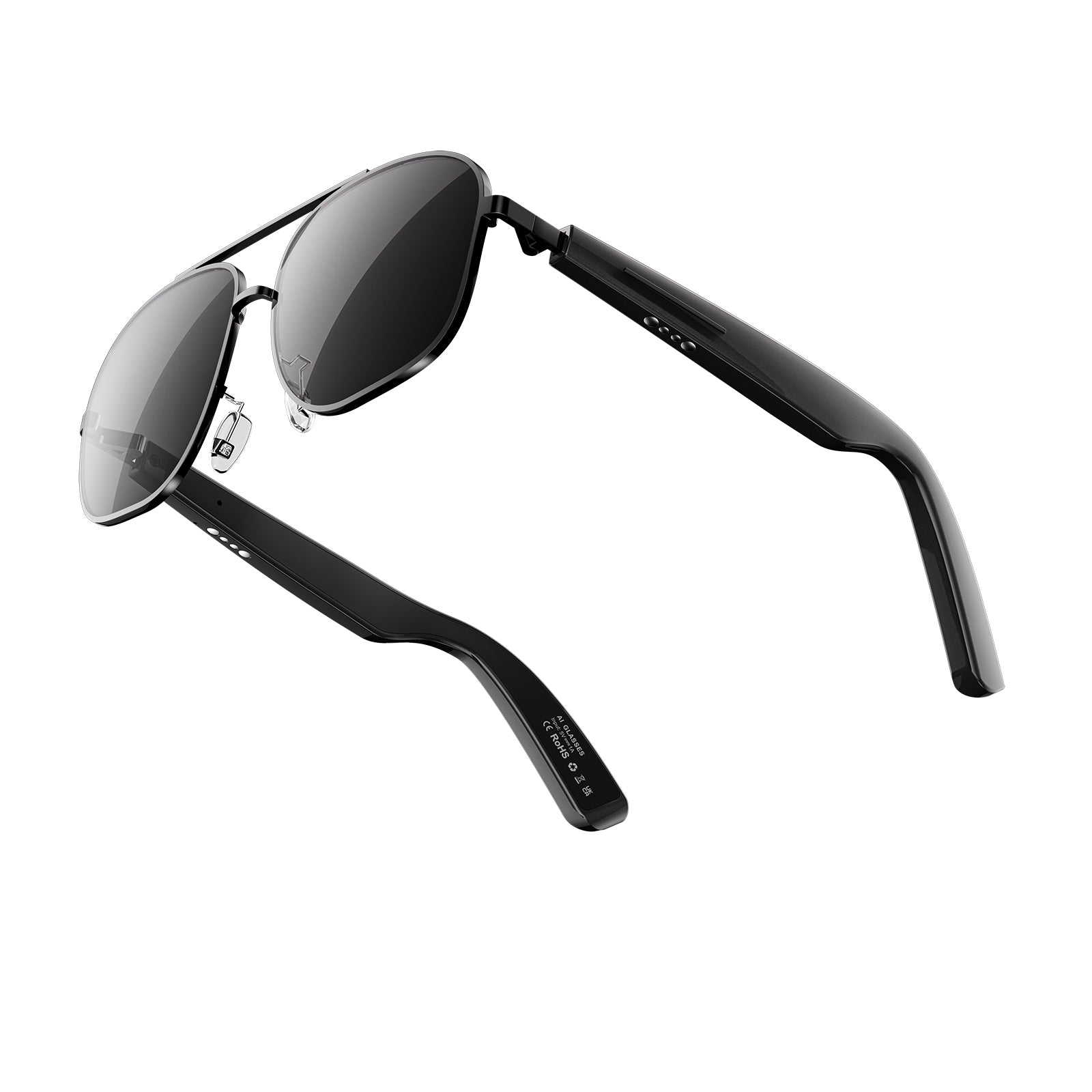 Rogbid VisionW- 3-in-1 Interchangeable Frame AI Smart Glasses