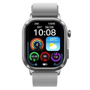 Rowatch 12S- AI Smart Watch with ECG Health Monitoring