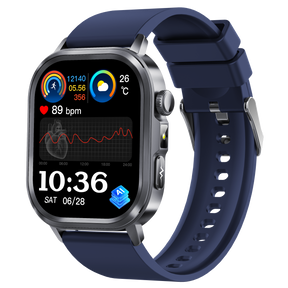 Rowatch 12S- AI Smart Watch with ECG Health Monitoring