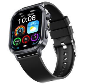 Rowatch 12S- AI Smart Watch with ECG Health Monitoring