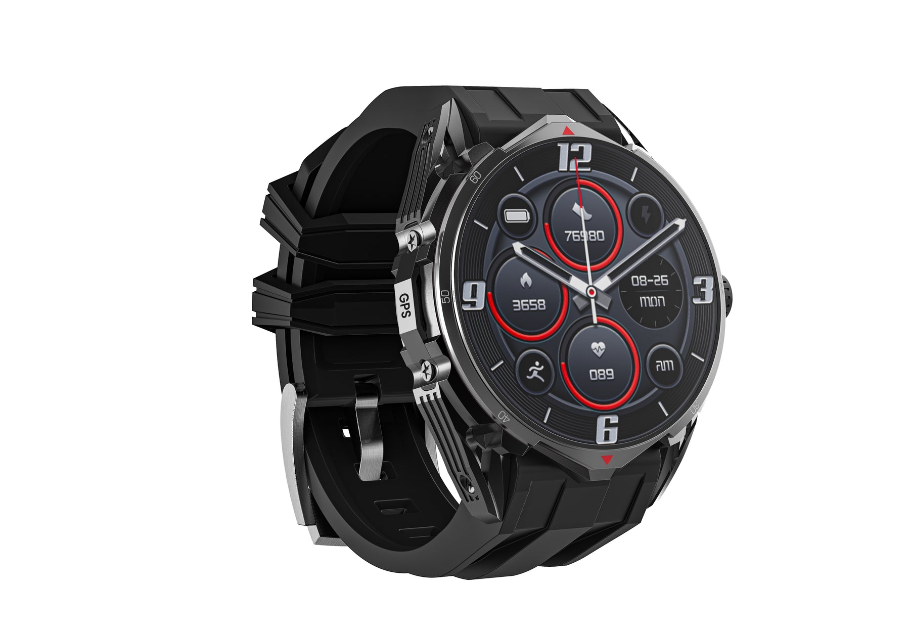 Rogbid M2-Rugged GPS Military Watch with Offline Maps