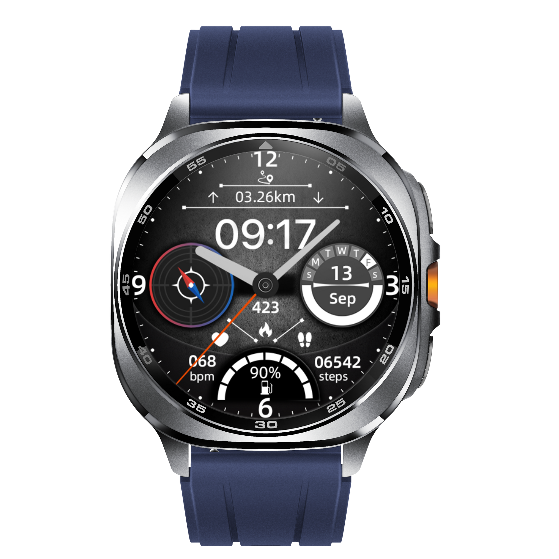 Rogbid Apex TS- GPS Smartwatch with LED Flashlight