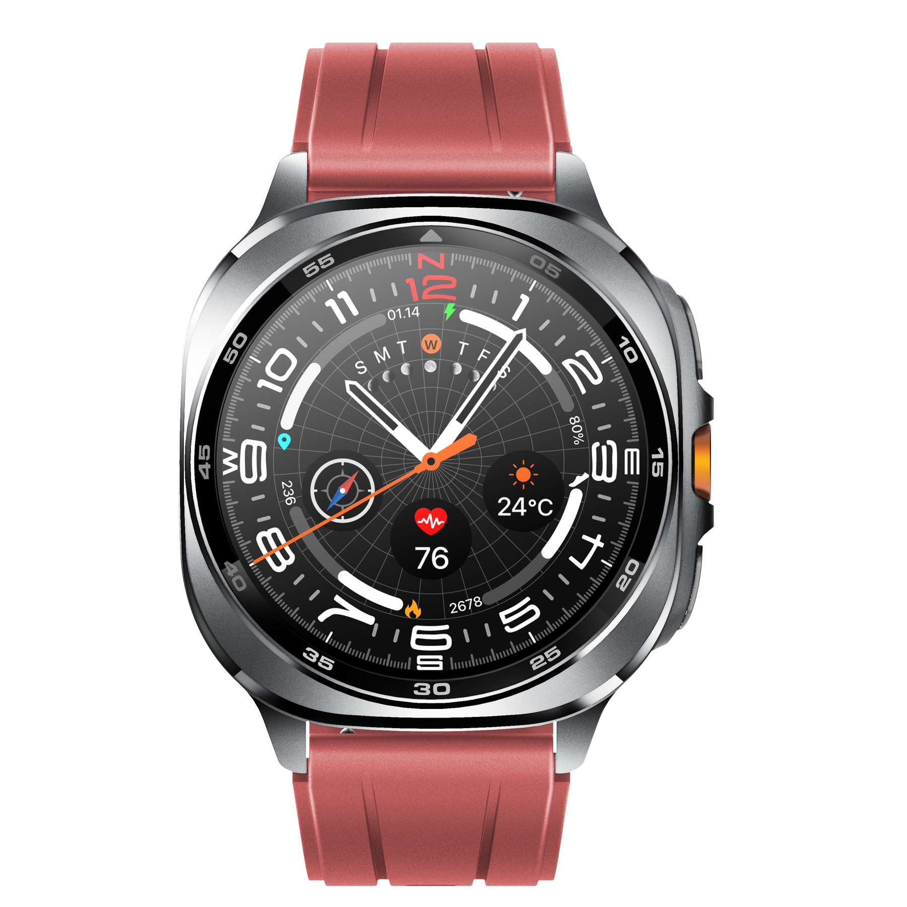 Rogbid Apex TS- GPS Smartwatch with LED Flashlight