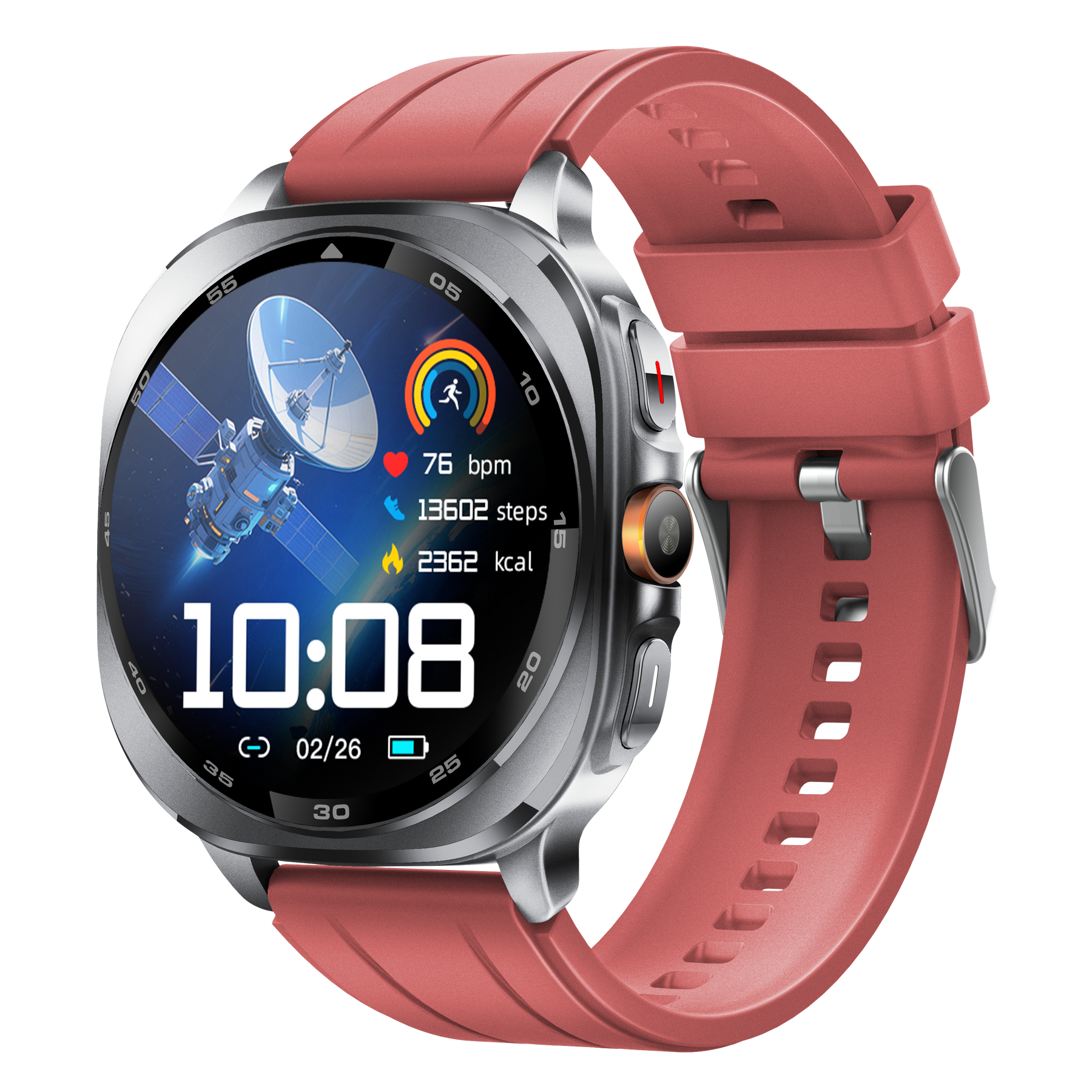 Rogbid Apex TS- GPS Smartwatch with LED Flashlight
