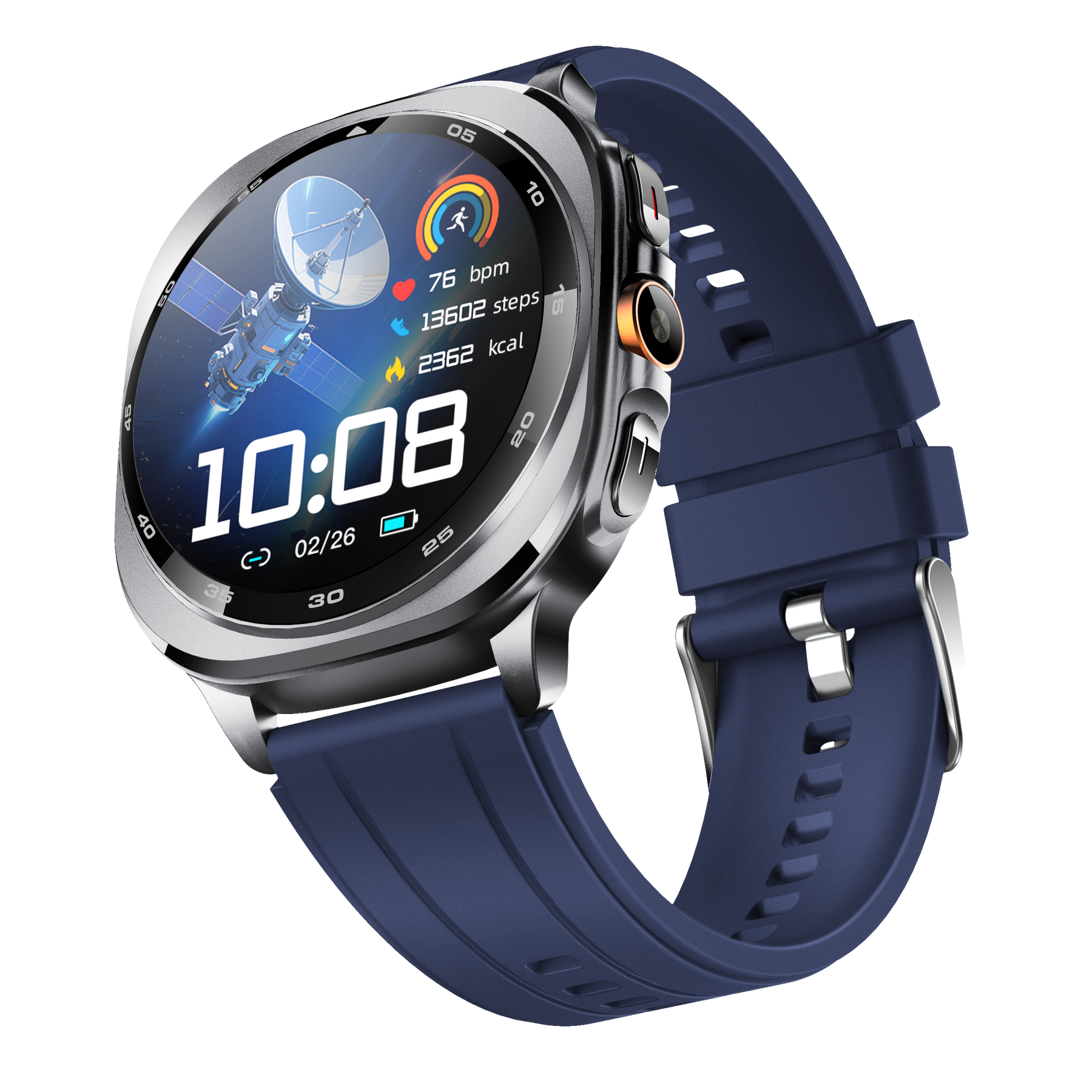 Rogbid Apex TS- GPS Smartwatch with LED Flashlight